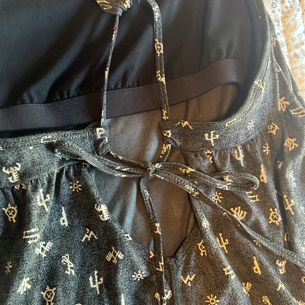 Patagonia Southwestern + Hieroglyphic Print Dress 🌵🏜️✨🤎 - Picture 3 of 5